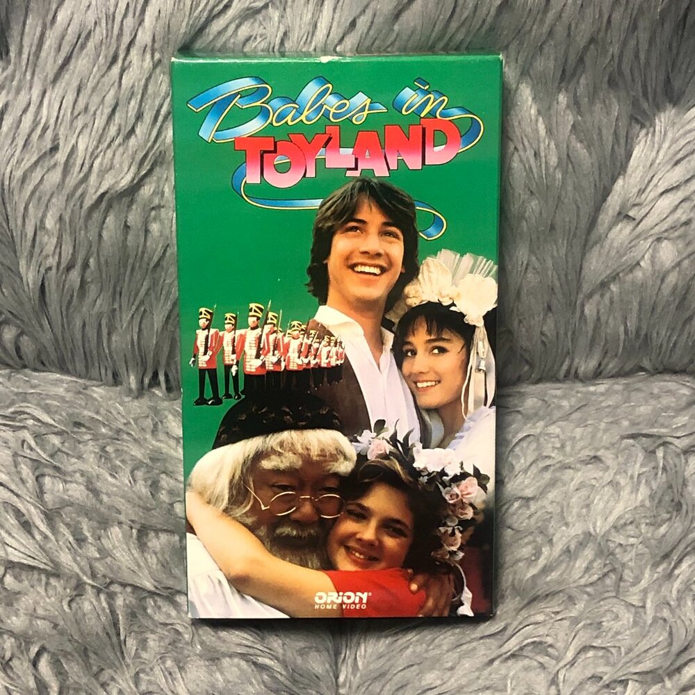 Babes in Toyland VHS 1991 Barrymore Reeves Orion